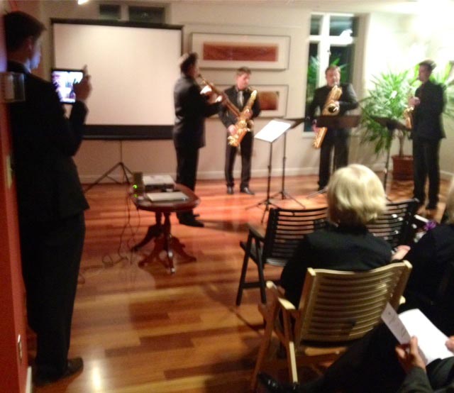 Embassy of Slovenia – Jazz Performance from Visitng Band