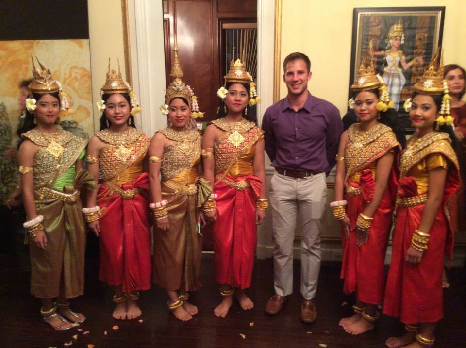 Evening at the Embassy of Cambodia
