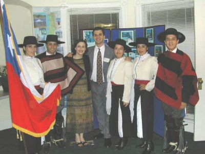 Evening at the Embassy of Chile