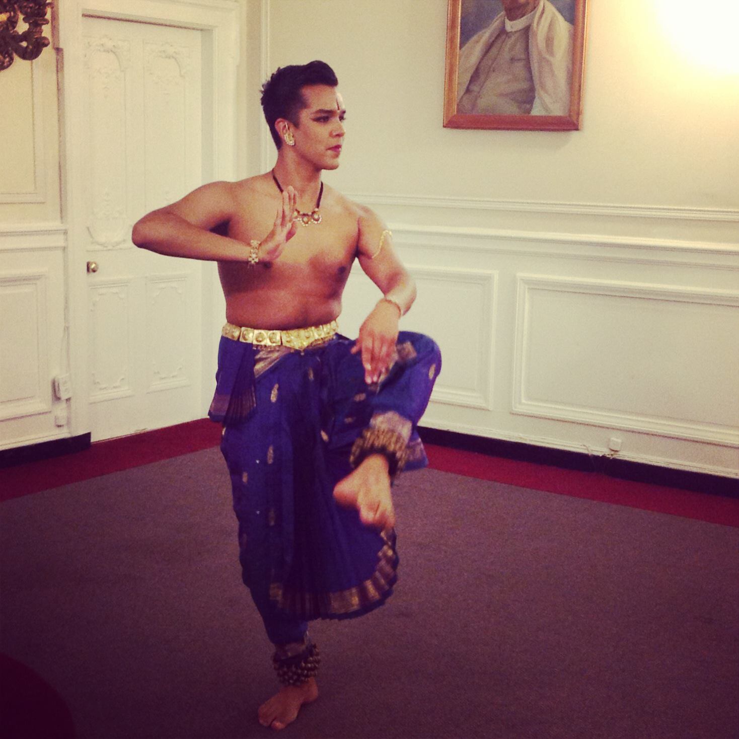 Evening at the Embassy of India